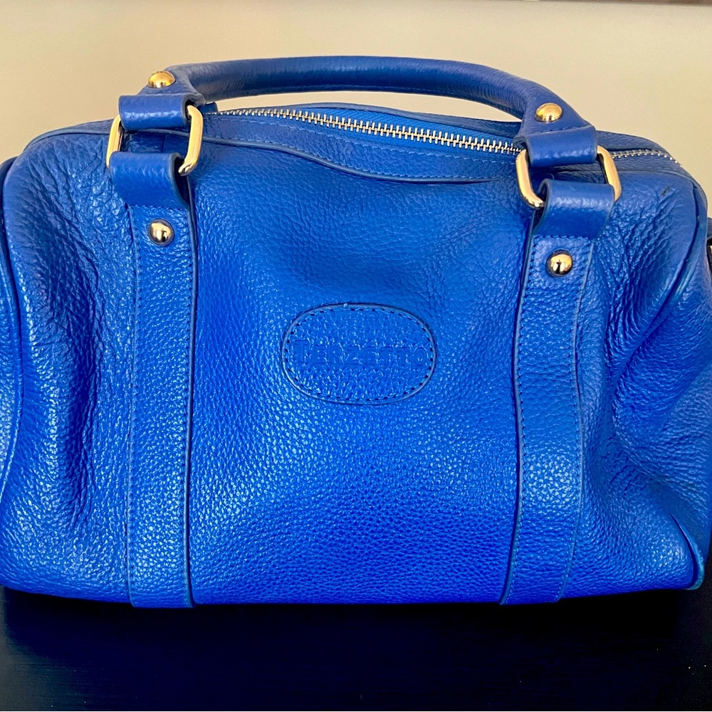 Terzetto leather handbag.
